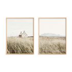 Highland Prairie Framed Wall Art by Minted for West Elm