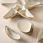 Seashell Stoneware Serveware Collection
