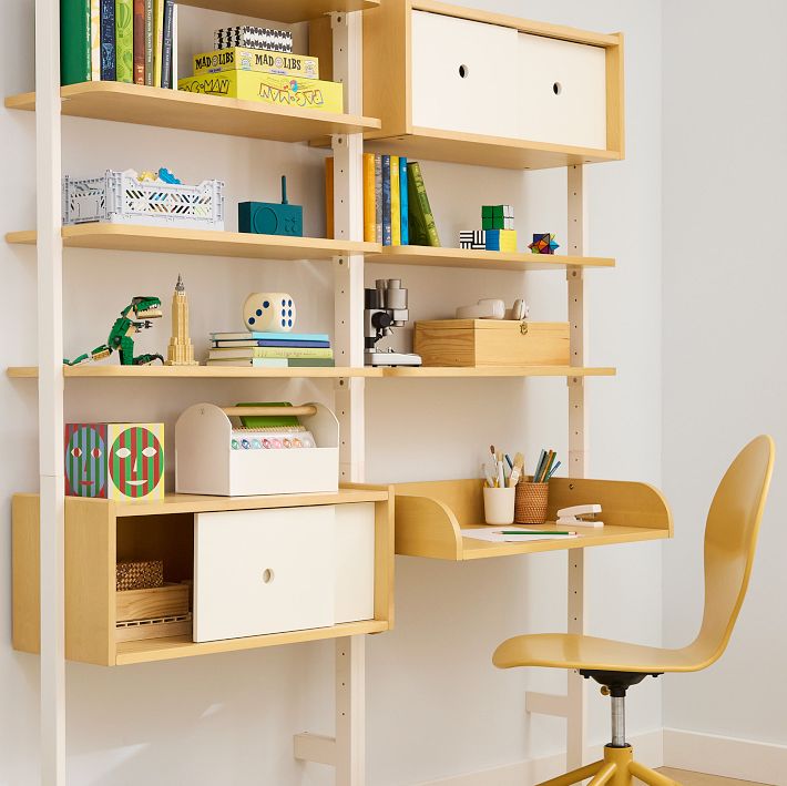 Build Your Own Ziggy Wall Desk & Storage | West Elm