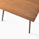 Extra Deep Mid-Century Extendable Dining Table (72"&ndash;92") - Acorn