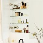 Frameless Seamless Triple Medicine Cabinet