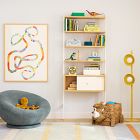 Ziggy Wall-Mounted Modular Shelving System (28")