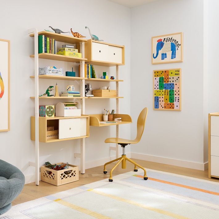 Build Your Own Ziggy Wall Desk & Storage | West Elm