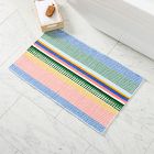 Organic Sunset Stripe Bath Mat