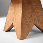 Pierce &amp; Ward Burl Wood Round Dining Table (60")
