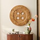 Emma Chamberlain Burled Button Wall Art