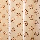 Emma Chamberlain Floral Shower Curtain