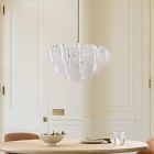 Ricci Glass Chandelier (22"&ndash;28")