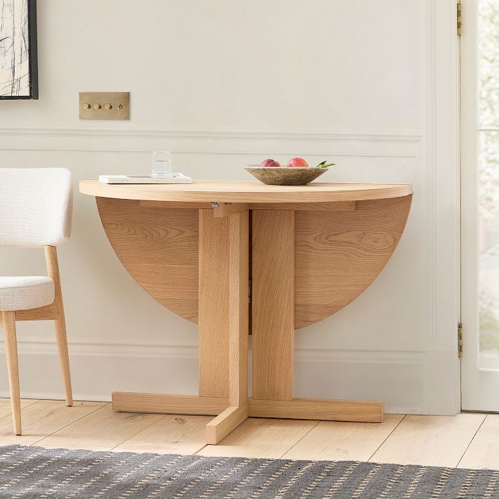 【West Elm】BRADLEY ローテーブル【送料込み】 Rowe Drop Leaf Bistro Table (42