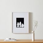 West Elm Wood Gallery Frames - White