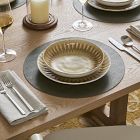 Braid Textured Easy-Care Round Placemats