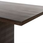 Carved Solid Mango Wood Dining Table
