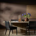 Carved Solid Mango Wood Dining Table