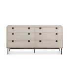 Iron &amp; Acacia 6-Drawer Dresser (62")