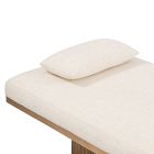 Fluted Base Chaise (73")