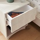 Luisa Carved Open Nightstand (20")
