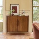 Pierce &amp; Ward Wood Bar Cabinet (40")