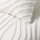 Textured Waves Pillow Cover