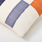Anchal Project Multi-Check Quilted Pillow Cover