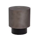 Modern Steel Side Table (18")