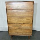 Open Box: Anton Solid Wood 5-Drawer Dresser (36") - Burnt Wax