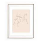 Open Box: Lunettes Framed Wall Art by Minted for West Elm, Float Mount Print (18"W x 24"H) - Matte Brass