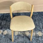 Open Box: Marcus Samuelsson Leather Dining Chair - Ludlow Leather Sand, Blonde