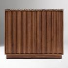 Quillon Marble Top Cabinet (36")