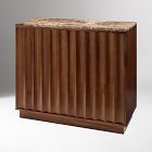Quillon Marble Top Cabinet (36")