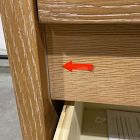 Open Box: Alfie 6-Drawer Dresser (56") - Warm Cerused
