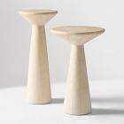Meyer Faux Travertine Drink Table (9"&ndash;12")