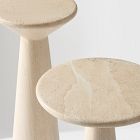 Meyer Faux Travertine Drink Table (9"&ndash;12")