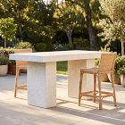 Newcastle Rectangle Indoor/Outdoor Counter Table (71"&ndash;95")