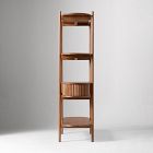 Melli Solid Wood Bookshelf (48")