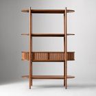 Melli Solid Wood Bookshelf (48")