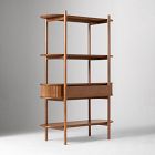 Melli Solid Wood Bookshelf (48")