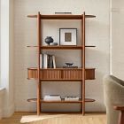 Melli Solid Wood Bookshelf (48")