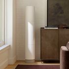 Tarver Ceramic &amp; Parchment Floor Lamp (35"&ndash;54")