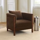 Rowan Leather Lofted Chair