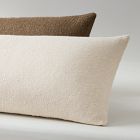 Woven Boucle Lumbar Pillow Cover