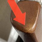 Open Box: Damon Dining Chair - Performance Distressed Velvet Sand, Cool Walnut