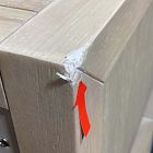 Open Box: Kody Wood &amp; Paper Cord Nightstand (24") - Beachy Oak