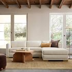 Nassau Thin Arm 3-Piece Ottoman Sectional (113")