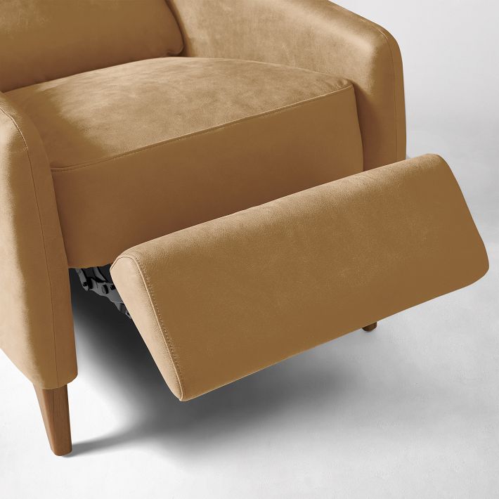 Auburn Leather Recliner – Luxe Comfort | West Elm