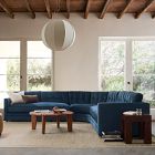 Wyatt 3-Piece L-Shaped Curved Wedge Sectional