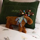Moose Light-Up Pillow