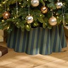 Ruffle Linen Tree Collar