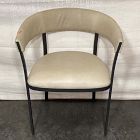 Open Box: Macy Dining Chair - Ludlow Leather Sand, Antique Textured Bronze