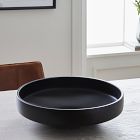 Open Box: Pure Ceramic Decorative Bowl (19.5"Diam) - Black