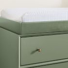 Mid-Century 6-Drawer Wide Dresser with Removable Topper (56")
